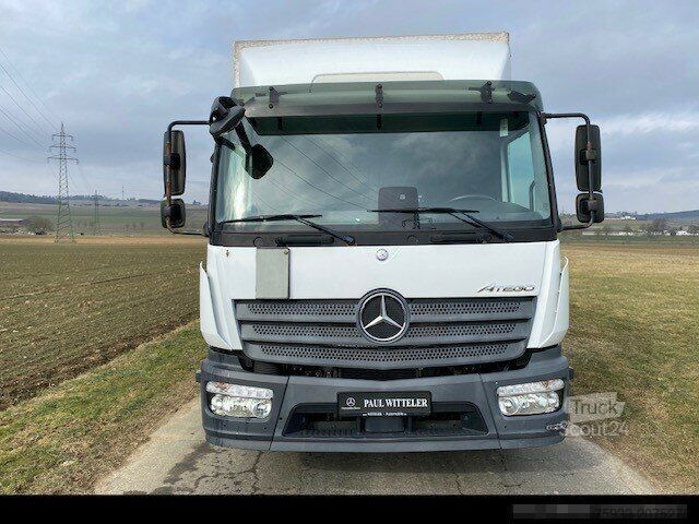 Samochód ciężarowy z plandeką typu platforma MERCEDES-BENZ Atego 1523 L 4x2 Pritsche Plane+LBW 2To+Klima