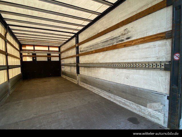 Samochód ciężarowy z plandeką typu platforma MERCEDES-BENZ Atego 1523 L 4x2 Pritsche Plane+LBW 2To+Klima