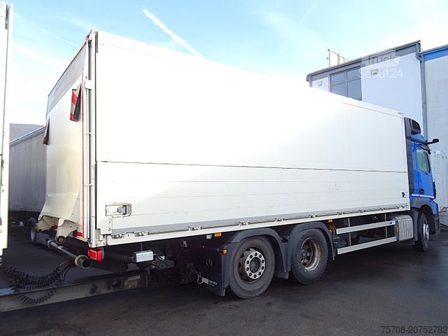 Camión de bebidas MERCEDES-BENZ 2543 Actros*kpl Zug*2x 7,7m*2x LBW*Ret*Mirrorcam