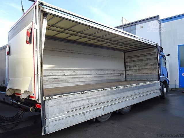 Camión de bebidas MERCEDES-BENZ 2543 Actros*kpl Zug*2x 7,7m*2x LBW*Ret*Mirrorcam