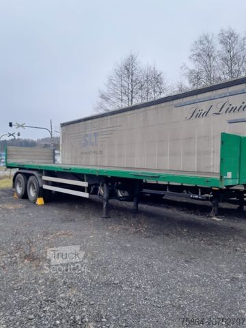 Auflieger mit Arbeitsbühne  Wille-KUEPS , Staplerhalterung