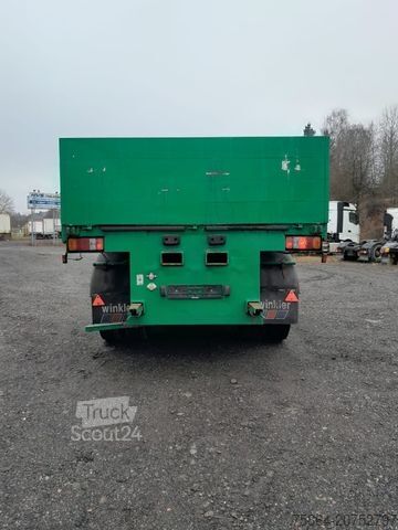 Auflieger mit Arbeitsbühne Wille-KUEPS , Staplerhalterung