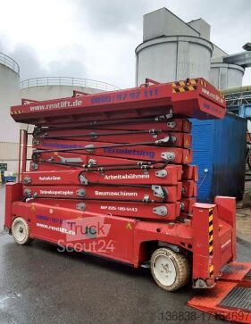 Nożycowe platformy robocze PB Lifttechnik S 225-12 ES Elektro 22,50 m