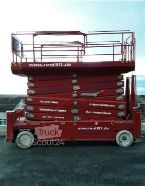 Nożycowe platformy robocze PB Lifttechnik S 225-12 ES Elektro 22,50 m