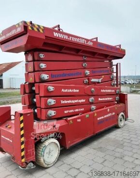 Nożycowe platformy robocze PB Lifttechnik S 225-12 ES Elektro 22,50 m