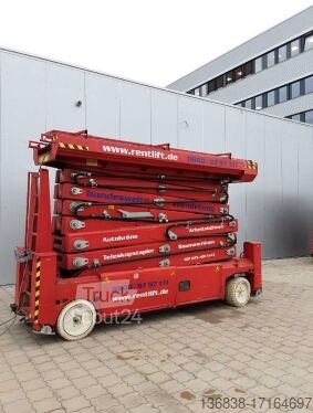 Nożycowe platformy robocze PB Lifttechnik S 225-12 ES Elektro 22,50 m