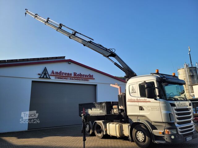 Autocarro con sovrastruttura a gru SCANIA R 440