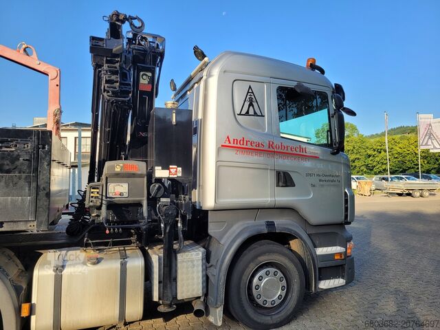 Autocarro con sovrastruttura a gru SCANIA R 440