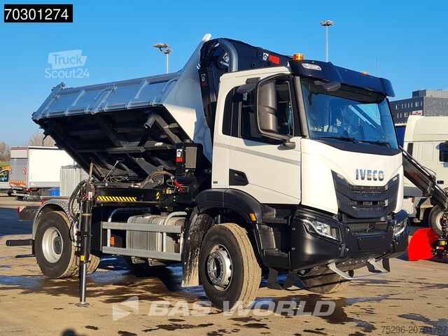 Basculante de 3 lados Iveco X-Way 400 4X2 New! HIAB X-Hiduo 138B S-3 Crane ...