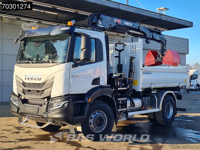 Basculante de 3 lados Iveco X-Way 400 4X2 New! HIAB X-Hiduo 138B S-3 Crane ...