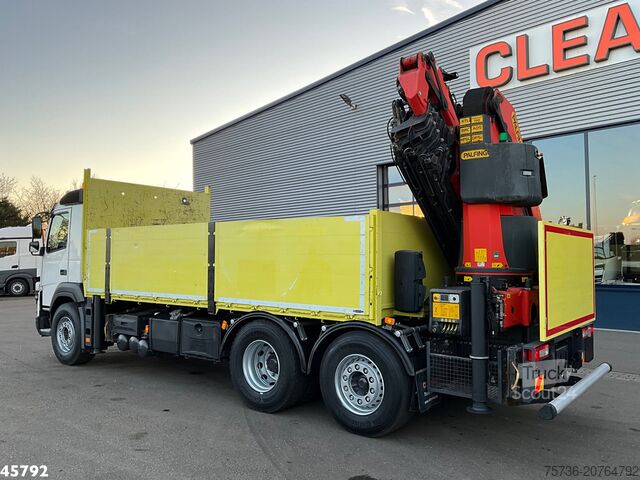 Vrachtwagen met kraan Volvo FMX 410 6x2 Palfinger 34 Tonmeter laadkraan + F...
