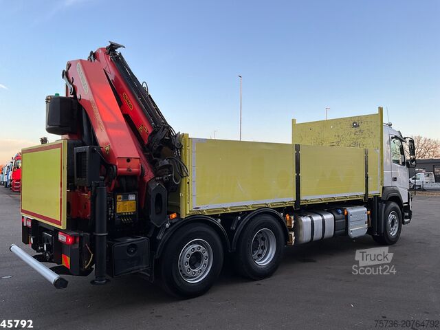 Vrachtwagen met kraan Volvo FMX 410 6x2 Palfinger 34 Tonmeter laadkraan + F...