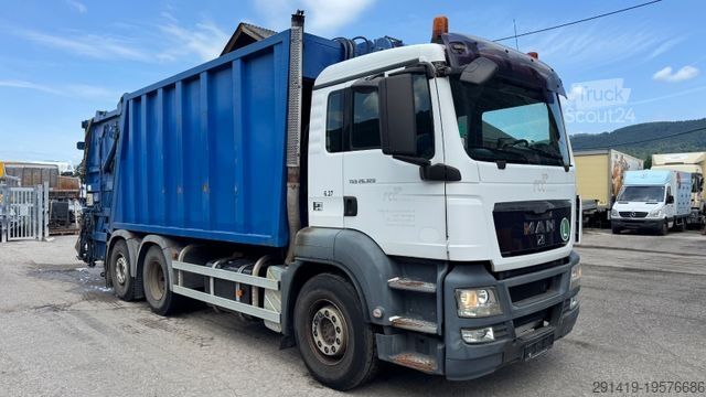 Мусоровоз MAN TGS 26.320 6x2-2 BL Müllwagen Euro 4 Bj 2009