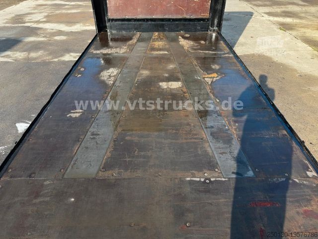 Semirremolque abierto KRONE SD Mega Plateu Strohauflieger Jumbo BPW Scheibe