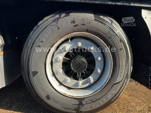 Semirremolque abierto KRONE SD Mega Plateu Strohauflieger Jumbo BPW Scheibe