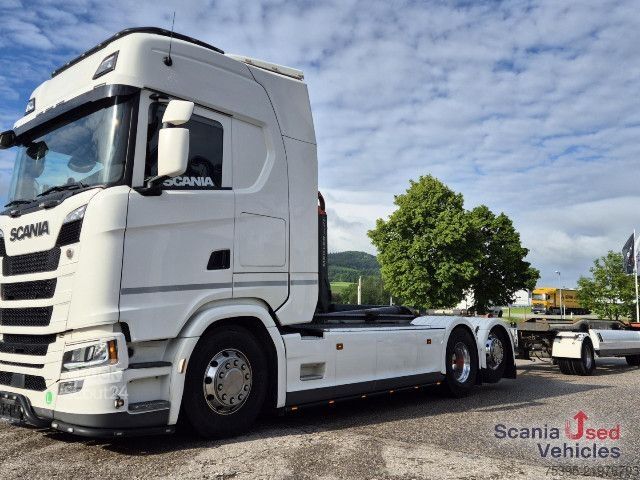 Āķa konteineru automašīna Scania S 500 B6x2*4NB Aboller Komplettzug !!