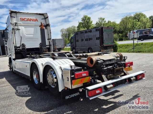 Āķa konteineru automašīna Scania S 500 B6x2*4NB Aboller Komplettzug !!