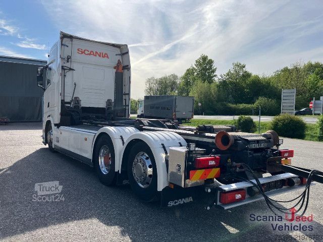 Āķa konteineru automašīna Scania S 500 B6x2*4NB Aboller Komplettzug !!
