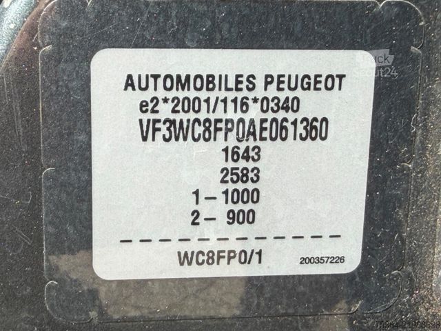 Furgon PEUGEOT 207 Tendance  1.4  VTi 70 kw 5 Türig Klima Eu5