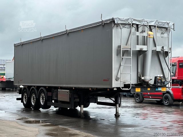 Semi-remorque benne BENALU C39 Getreidekipper HYVA Liftachse JOST  65m³