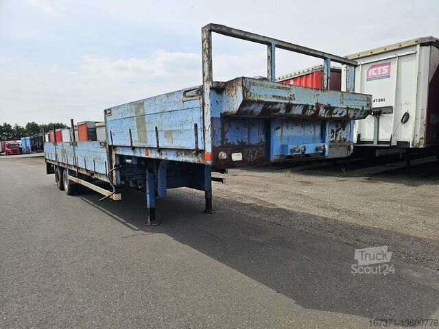 Chargeur bas STEVENS 1520.02 SEMI LOWLOADER STEEL SPRINGS DRUM BRAKES.