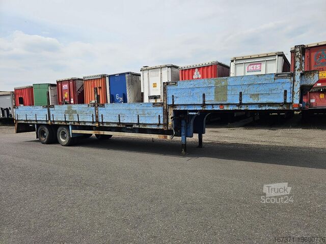 Chargeur bas STEVENS 1520.02 SEMI LOWLOADER STEEL SPRINGS DRUM BRAKES.