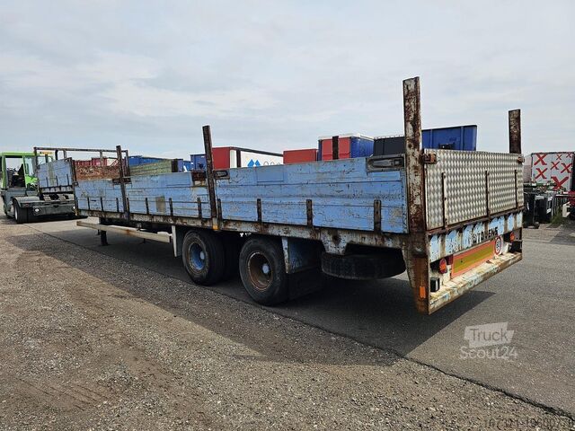 Chargeur bas STEVENS 1520.02 SEMI LOWLOADER STEEL SPRINGS DRUM BRAKES.