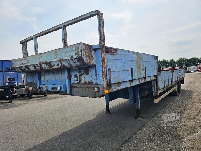 Chargeur bas STEVENS 1520.02 SEMI LOWLOADER STEEL SPRINGS DRUM BRAKES.