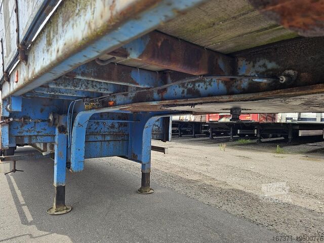 Chargeur bas STEVENS 1520.02 SEMI LOWLOADER STEEL SPRINGS DRUM BRAKES.