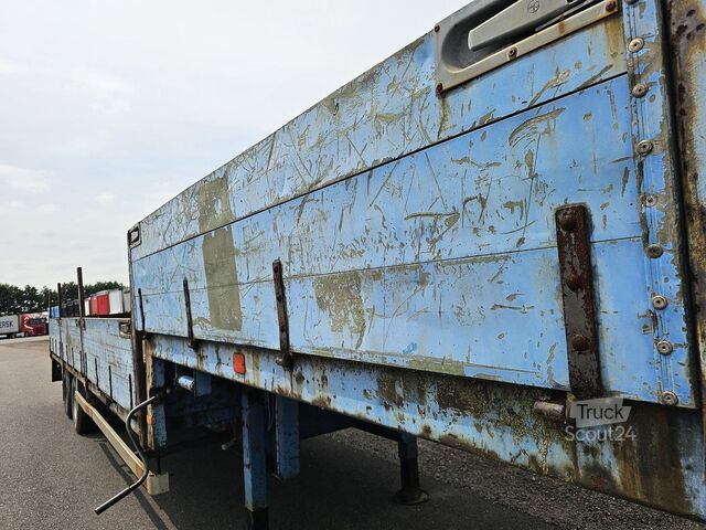 Chargeur bas STEVENS 1520.02 SEMI LOWLOADER STEEL SPRINGS DRUM BRAKES.