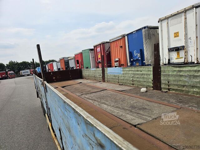 Chargeur bas STEVENS 1520.02 SEMI LOWLOADER STEEL SPRINGS DRUM BRAKES.