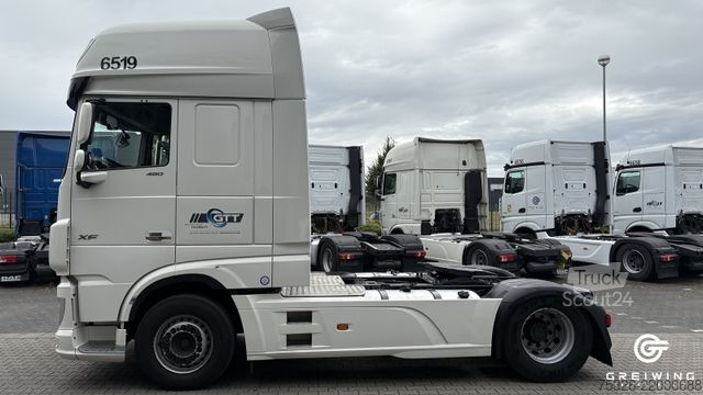 Стандартный седельный тягач DAF XF 480 FT SSC, Abbiegeassistent, Standklima