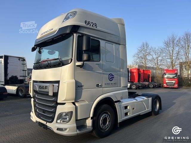 Стандартный седельный тягач DAF XF 480 FT SSC, Abbiegeassistent, Standklima