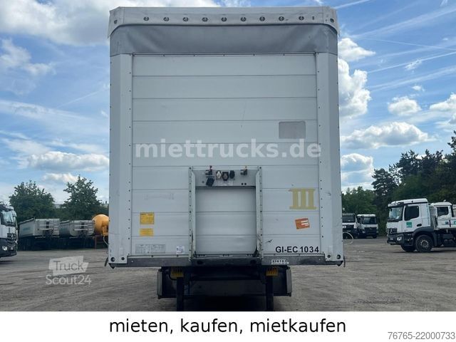 Open oplegger met zeil SCHMITZ CARGOBULL SCS 24/L 13.62 / XL Zertifikat/Liftachse