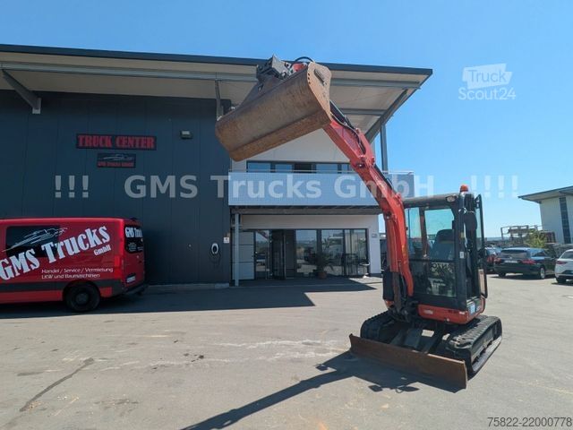Miniescavatore KUBOTA U 27 / 2,7ton / Lehnhoff MS03 / GRL