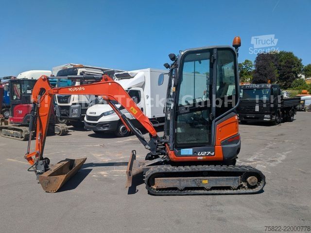 Miniescavatore KUBOTA U 27 / 2,7ton / Lehnhoff MS03 / GRL
