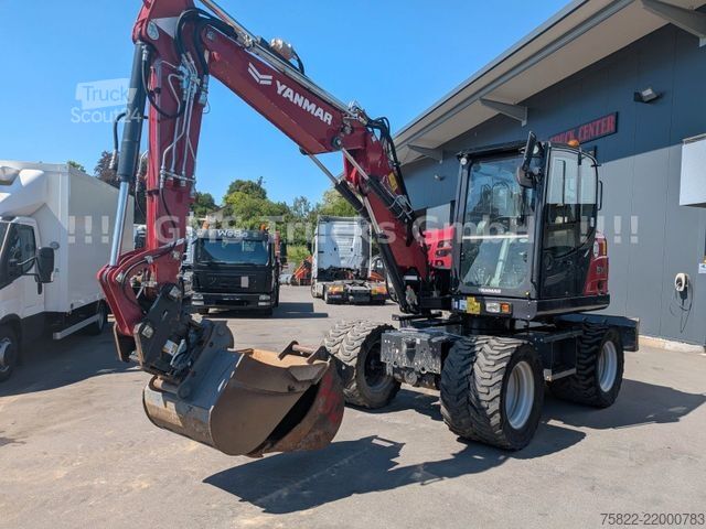 Мобільний екскаватор YANMAR B 75 W / POWERTILT / 3 Löffel / D-Masch