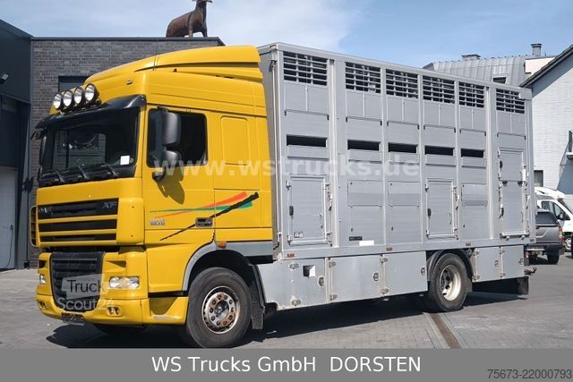Viehtransporter LKW DAF XF 410 SC Menke Doppelstock