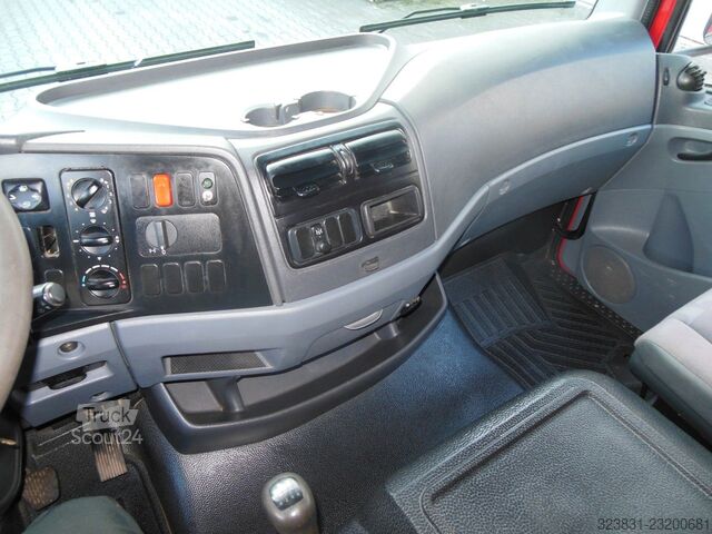 Вантажівка з відкритою платформою MERCEDES-BENZ ATEGO 1218, KRAN PALFINGER PKK 8500 A