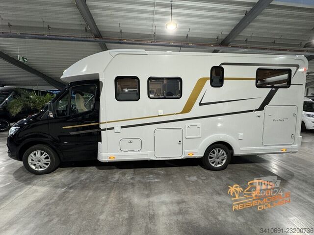 Pusiau integruotas kemperis Eura Mobil Profila T PT 726 EF Navi Lithium 3xMondial