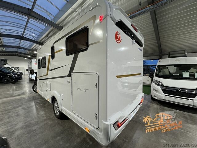 Pusiau integruotas kemperis Eura Mobil Profila T PT 726 EF Navi Lithium 3xMondial