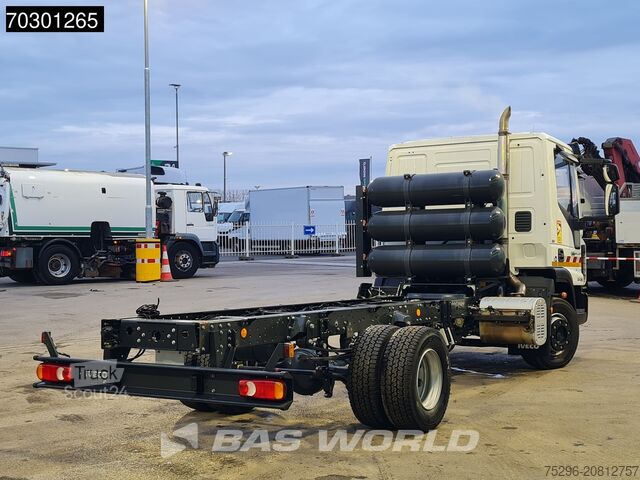 Chassis com cabina Iveco Eurocargo 120E210 4X2 NEW! 12 tons CNG chassis ...