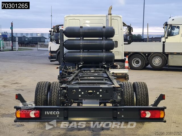 Chassis com cabina Iveco Eurocargo 120E210 4X2 NEW! 12 tons CNG chassis ...