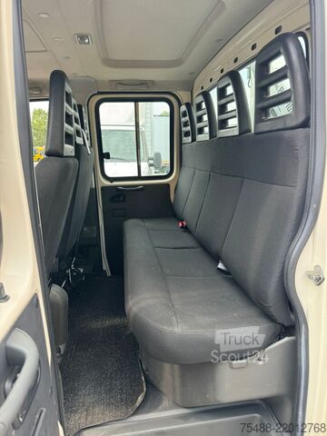 Dvigubos kabinos furgonas IVECO DAILY 35S11 DOKA CASSONE + GRU