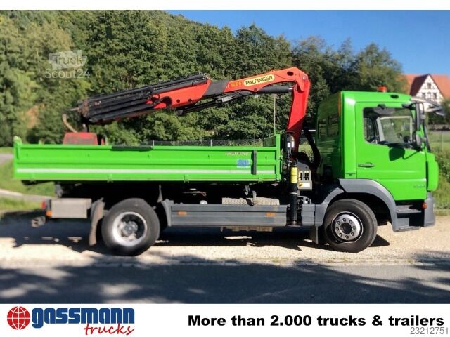 Саміоскид Mercedes-Benz Atego 1224 4x2, Kran Palfinger PK 9.501, Funk