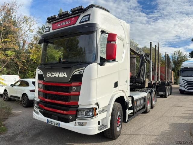 Lastbilmonteret arbejdsplatform Scania R 660
