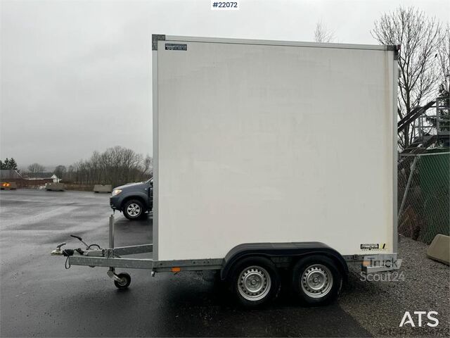 Koffert Stedele Twin-Axle Box Trailer