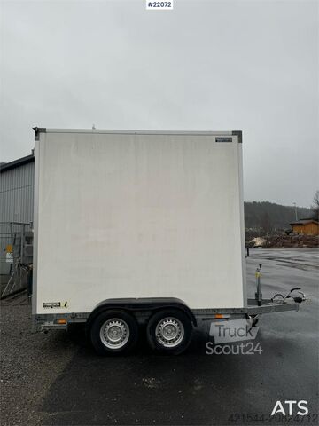 Koffert Stedele Twin-Axle Box Trailer
