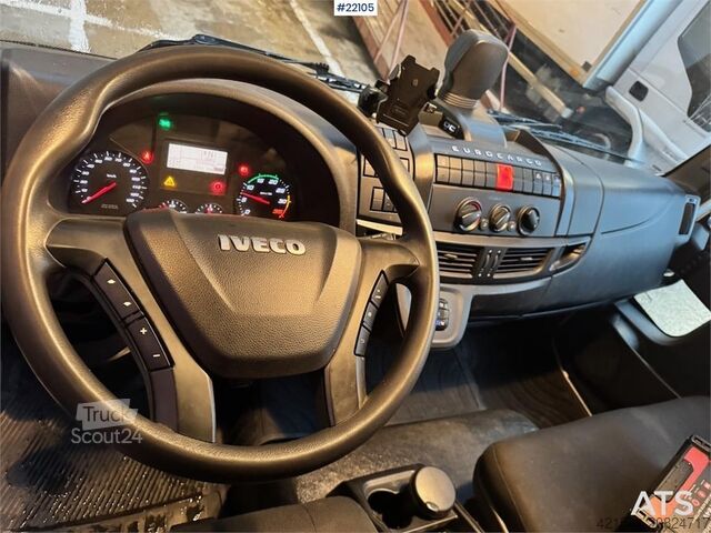 Matkalaukku Iveco Eurocargo 75-210 box truck. Only 93,000 km!
