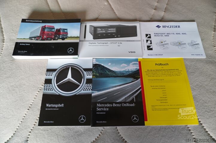 Sunkvežimis-šaldytuvas Mercedes-Benz Actros 2548 MP5 6×2 / Schmitz 19 EPAL